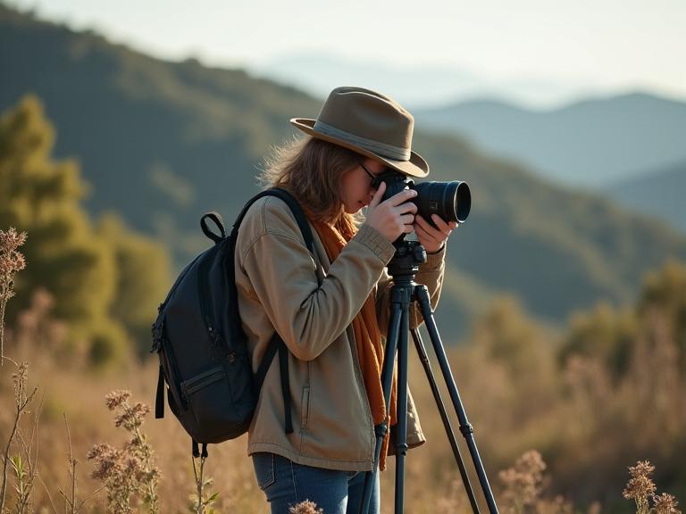 Sesión de fotografía de naturaleza en paisajes andaluces